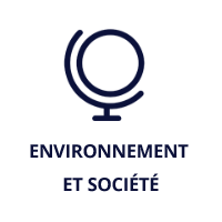 Icône environnement et société
